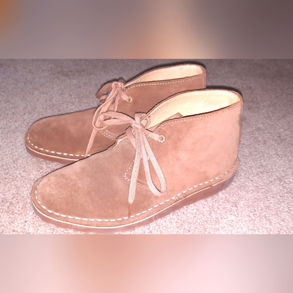 NWOT LLBean leather chukka boot